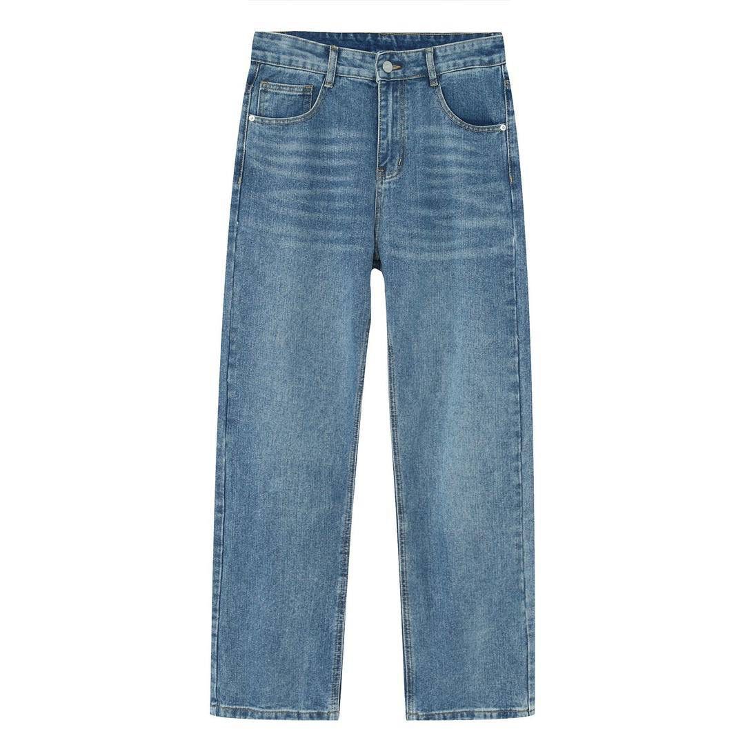 Relaxed Straight Jeans