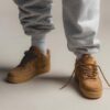 THE NIKE AIR FORCE 1 LOW '07 WB FLAX