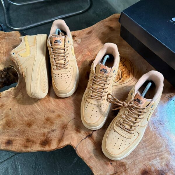 THE NIKE AIR FORCE 1 LOW '07 WB FLAX