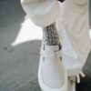 THE  BIRKENSTOCK REYKJAVIK NUBUCK LEATHER IN ANTIQUE  WHITE  AND PREMIUM  FINISH