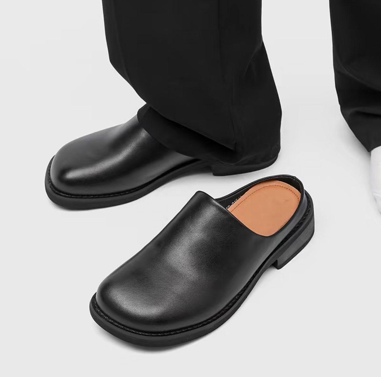 The Close Toe Slingback Casual Mule Shoe
