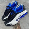 NIKE SHOX R4 RACER SILVER BLUE