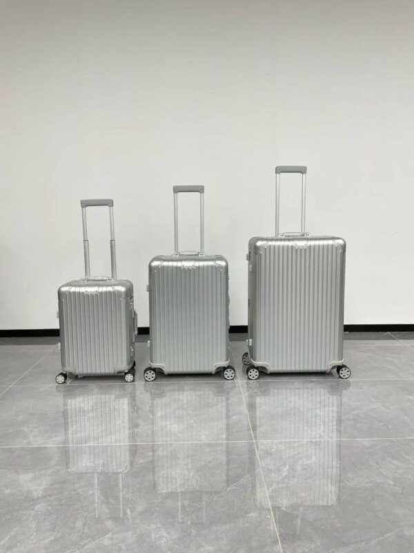 RIMOWA ALUMINUM ICONIC LUGGAGE