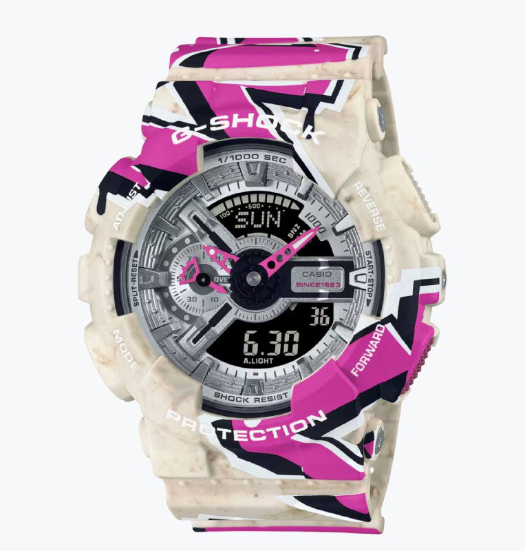 CASIO G SHOCK GA-110SS-1A