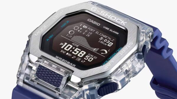 G-SHOCK GBX-100S-2 G-LIDE Surf Watch – Bio Resin, Tide Graph, Bluetooth