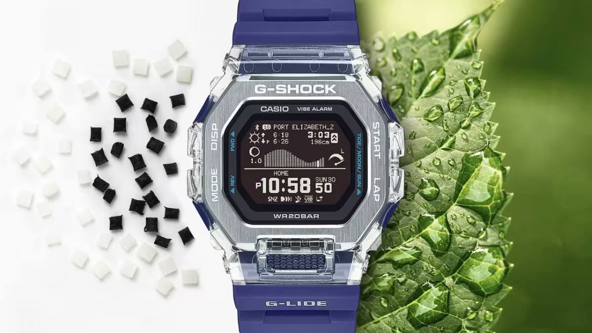 G-SHOCK GBX-100S-2 G-LIDE Surf Watch – Bio Resin, Tide Graph, Bluetooth