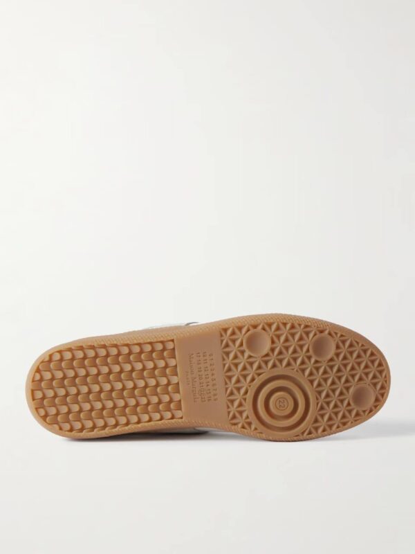 Maison Margiela Replica Leather & Suede Low Top Sneakers