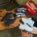 NIKE Air Max Plus Premium Black Sneakers
