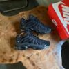 NIKE Air Max Plus Premium Black Sneakers