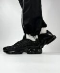 NIKE Air Max Plus Premium Black Sneakers