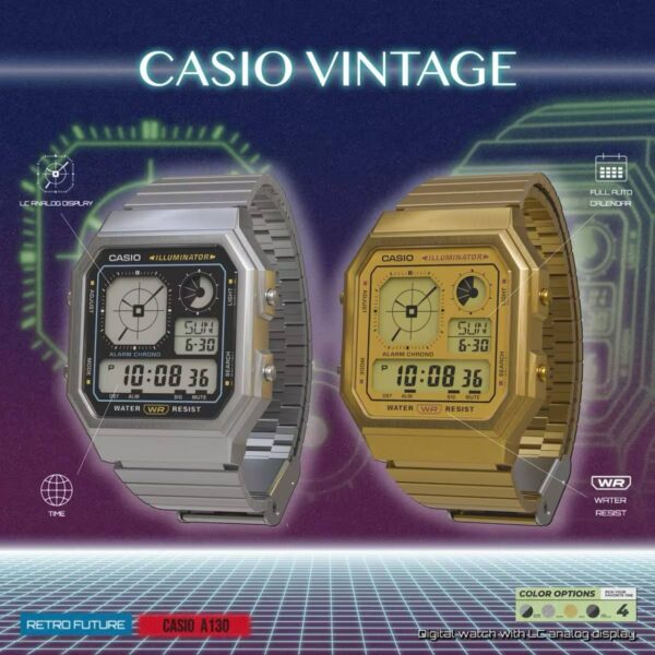 Casio Vintage A130WE-1A