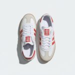 Adidas Samba OG Cloud White : Solar Red : Off White