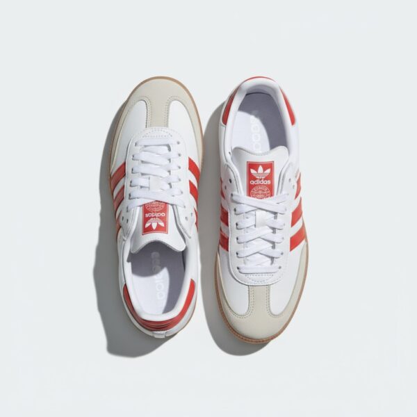 Adidas Samba OG Cloud White : Solar Red : Off White