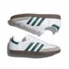 Adidas samba OG Cloud White : Collegiate Green : Clear Granite