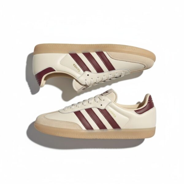 adidas Samba Wonder White : Shadow Red : Gum