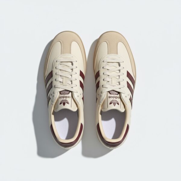 adidas Samba Wonder White : Shadow Red : Gum