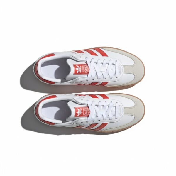 Adidas Samba OG Cloud White : Solar Red : Off White