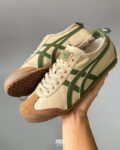 ONITSUKA TIGER MEXICO 66 IN BROWN BEIGE GRASS GREEN