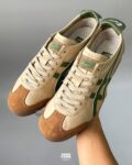 ONITSUKA TIGER MEXICO 66 IN BROWN BEIGE GRASS GREEN