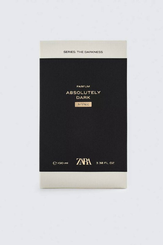 ZARA ABSOLUTELY DARK INTENSE PARFUM 100ML