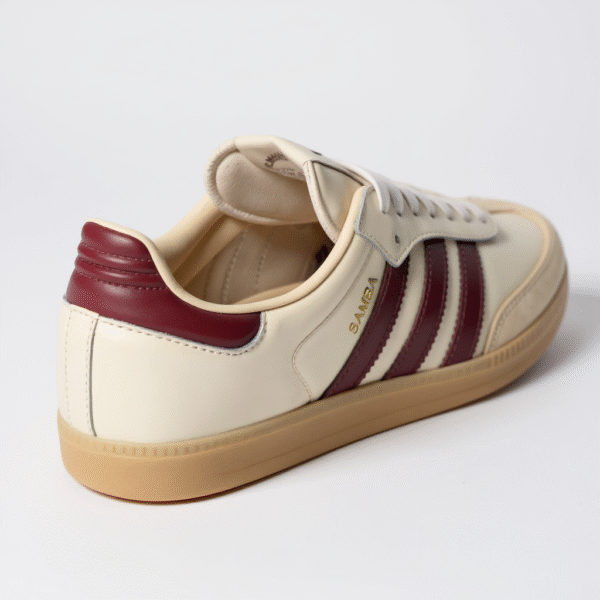 adidas Samba Wonder White : Shadow Red : Gum