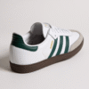 Adidas samba OG Cloud White : Collegiate Green : Clear Granite