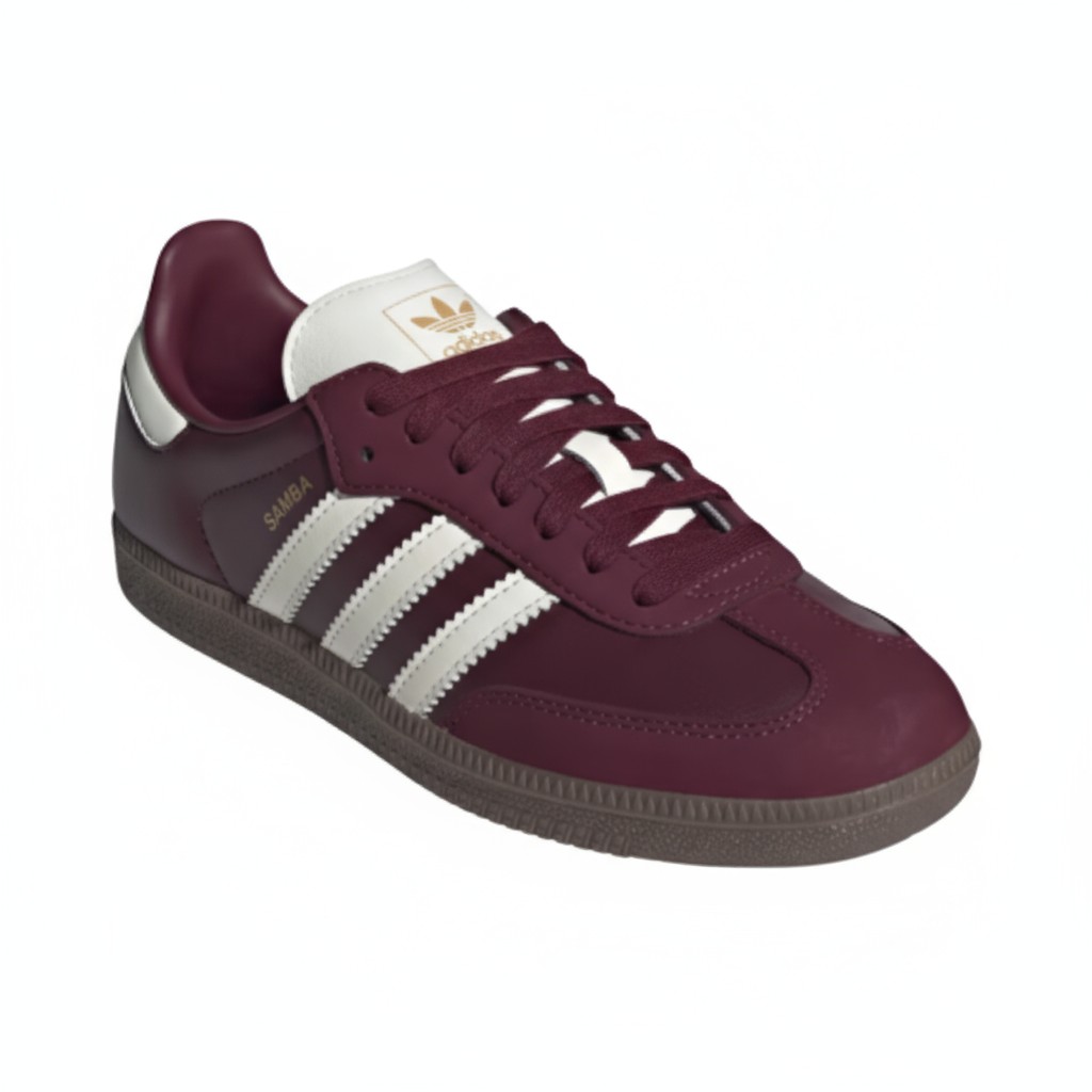 8 Adidas samba OG shoe Maroon