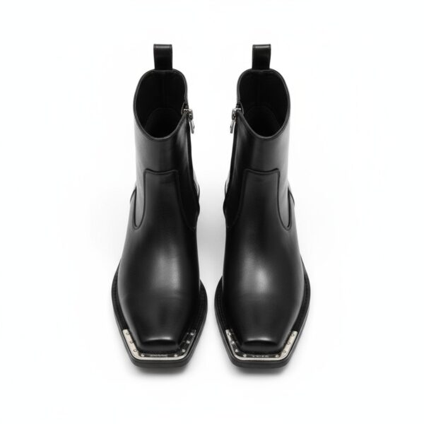 DALLAS WESTERN ANKLE METAL-TOE  BOOTS