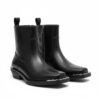 DALLAS WESTERN ANKLE METAL-TOE  BOOTS