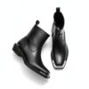 DALLAS WESTERN ANKLE METAL-TOE  BOOTS