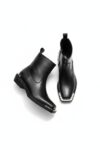 DALLAS WESTERN ANKLE METAL-TOE  BOOTS
