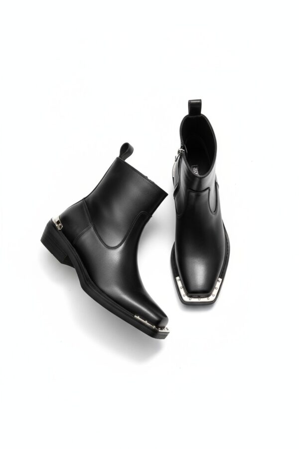 DALLAS WESTERN ANKLE METAL-TOE  BOOTS