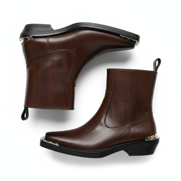 DALLAS WESTERN ANKLE METAL-TOE  BOOTS