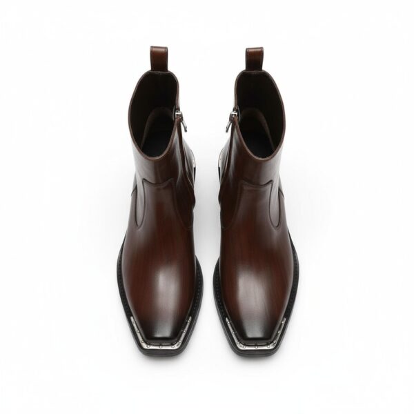 DALLAS WESTERN ANKLE METAL-TOE  BOOTS