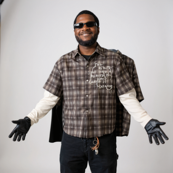 MCCANN CONCEPT Plaid Long-Sleeve T-Shirt