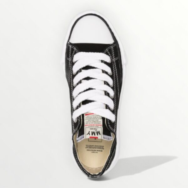 Maison Mihara Yasuhiro Peterson OG Sole Canvas Low Black