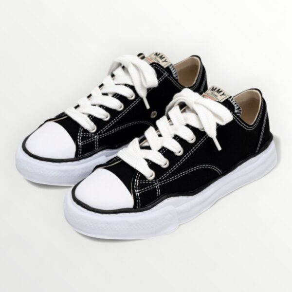 Maison Mihara Yasuhiro Peterson OG Sole Canvas Low Black