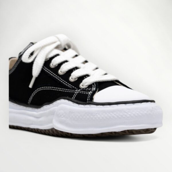 Maison Mihara Yasuhiro Peterson OG Sole Canvas Low Black