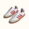 Adidas Samba OG Cloud White : Solar Red : Off White
