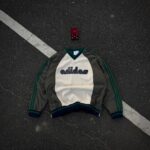 Adidas x Brain Dead Originals Colour-Block Logo Sweatshirt | Green