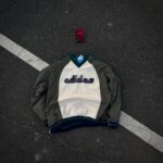 Adidas x Brain Dead Originals Colour-Block Logo Sweatshirt | Green