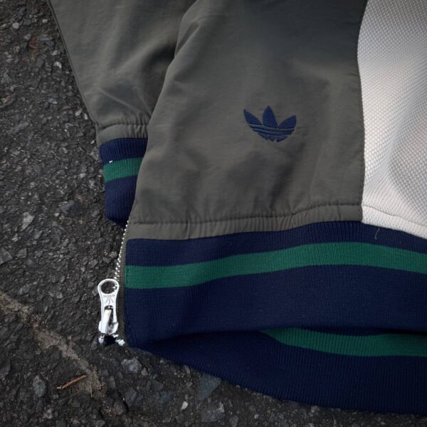 Adidas x Brain Dead Originals Colour-Block Logo Sweatshirt | Green