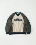 Adidas x Brain Dead Originals Colour-Block Logo Sweatshirt | Green