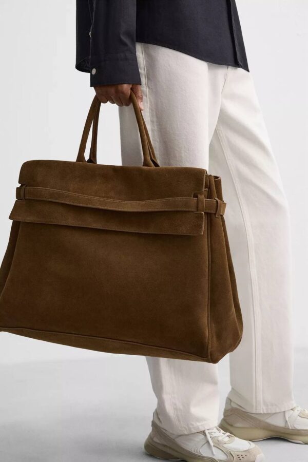 SHOP ZARA LEATHER HANDBAG