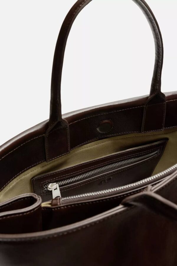 SHOP ZARA LEATHER HANDBAG