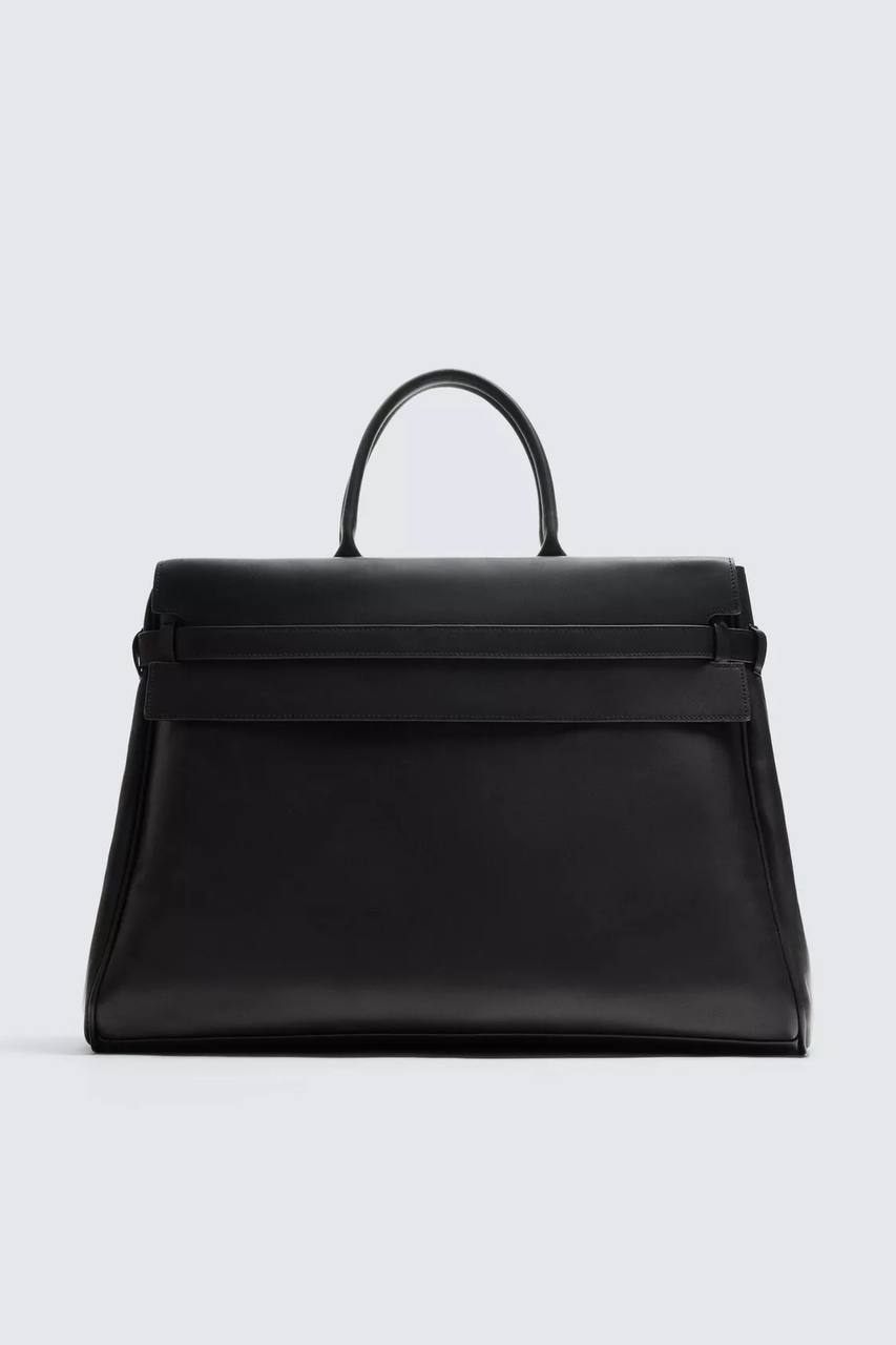 5819109026392902803 SHOP ZARA LEATHER HANDBAG
