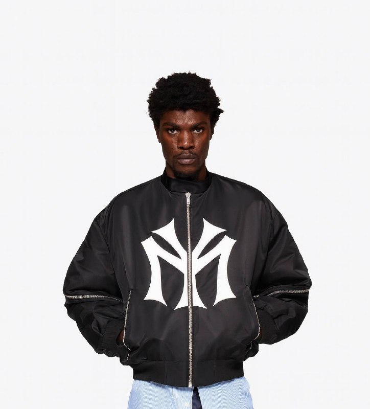 Timothée Chalamet Mowalola My City Bomber Jacket