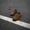 Rich Camel Suede Penny Loafer - The Classic