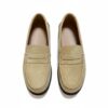 Light Olive:Khaki Suede3 The 'Khaki' Suede Penny Loafer - Subtle Statement