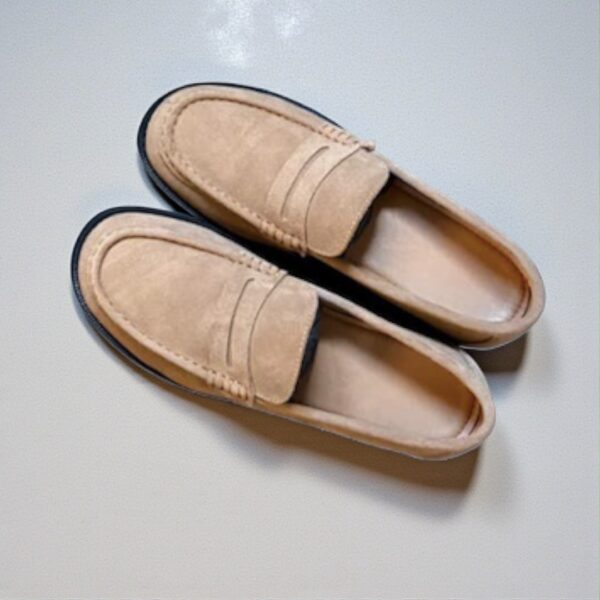 The 'Fawn' Classic Suede Penny Loafer